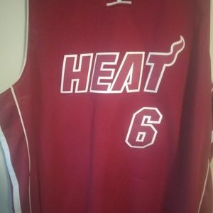 Adidas Miami heat lebron james jersey